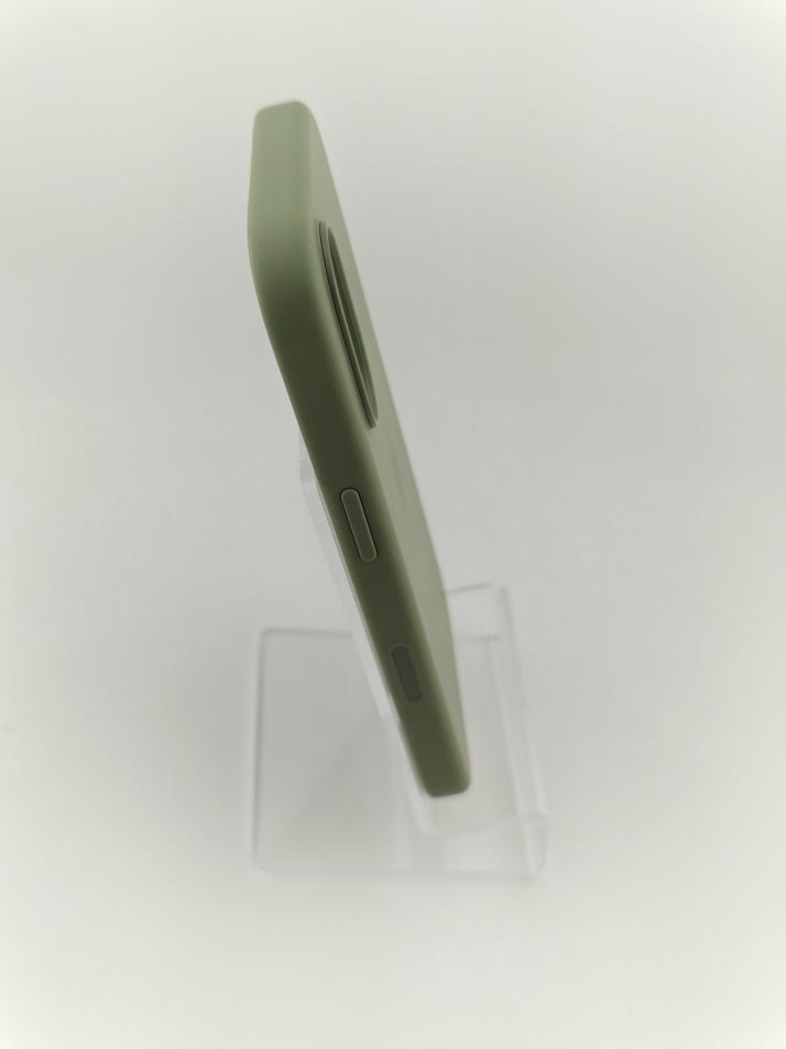 Apple - iPhone 17 Silicone Case with MagSafe - Light Moss