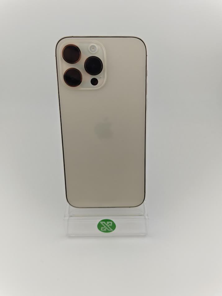 Apple iPhone 14 Pro Max 128GB Unlocked A2651 Gold MQ8Q3LL/A Excellent
