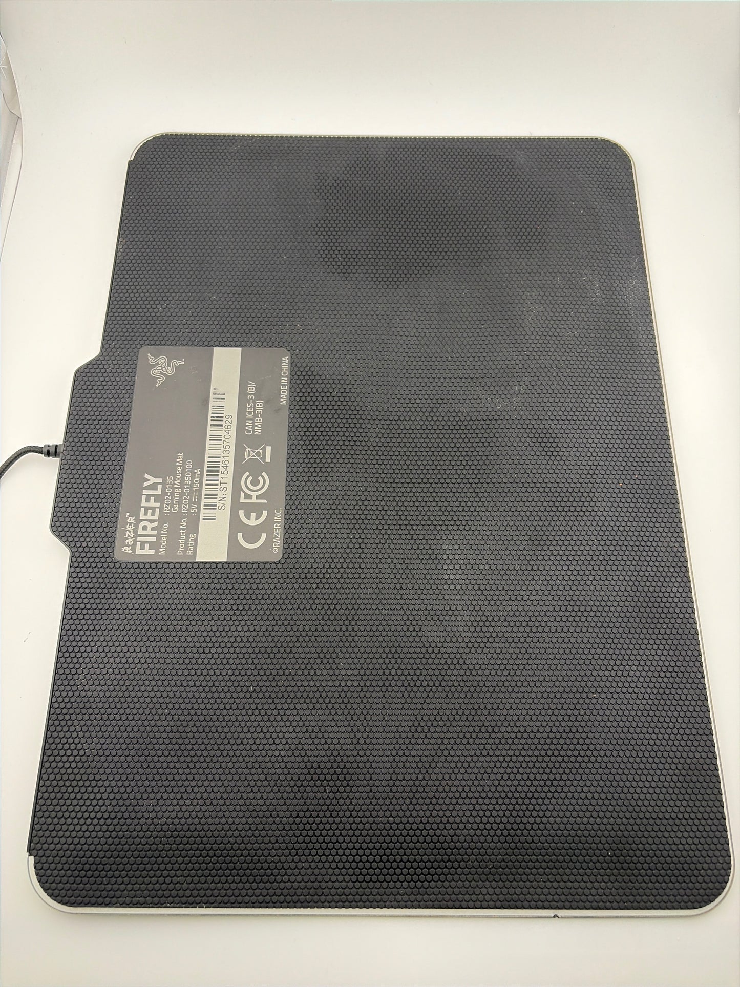 RAZER Firefly RZ02-0135 Gaming Mouse Pad Black