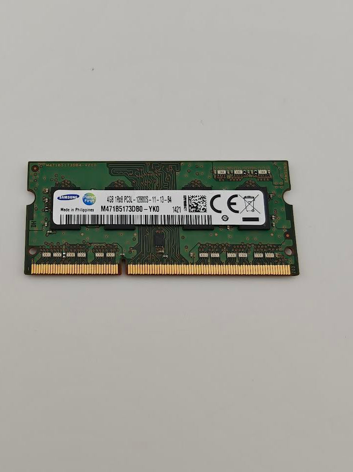 4GB 1Rx8 PC3-2400T DDR3 1600MHz SODIMM Laptop Memory Lot of 8 Mixed Brands