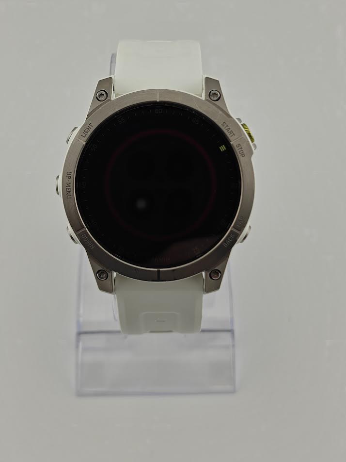 Garmin Epix Gen 2 Sapphire White Titanium With Whitestone Bands Excellent
