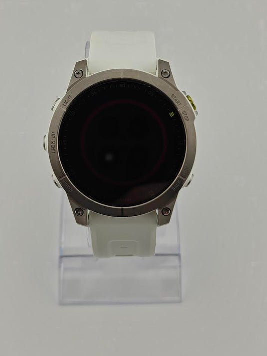 Garmin Epix Gen 2 Sapphire White Titanium With Whitestone Bands Excellent