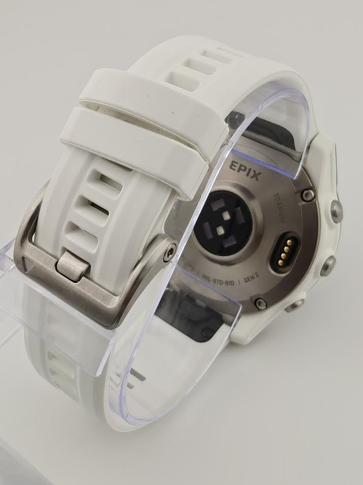 Garmin Epix Gen 2 Sapphire White Titanium With Whitestone Bands Excellent