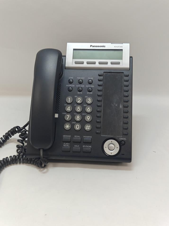 Lot of 10 Panasonic KX-DT343 Digital Business Phone