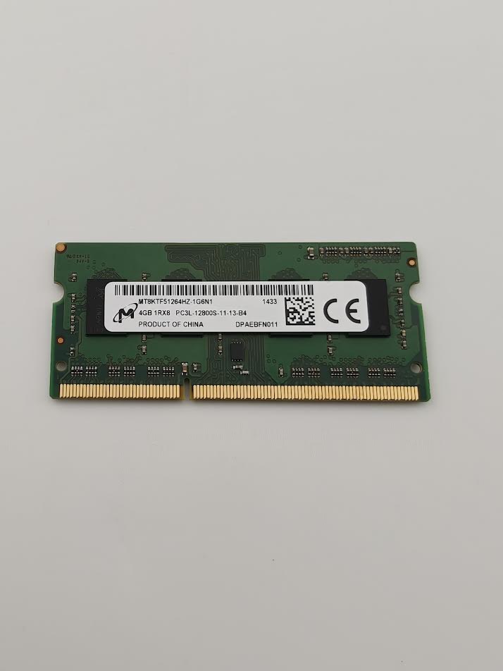4GB 1Rx8 PC3-2400T DDR3 1600MHz SODIMM Laptop Memory Lot of 8 Mixed Brands