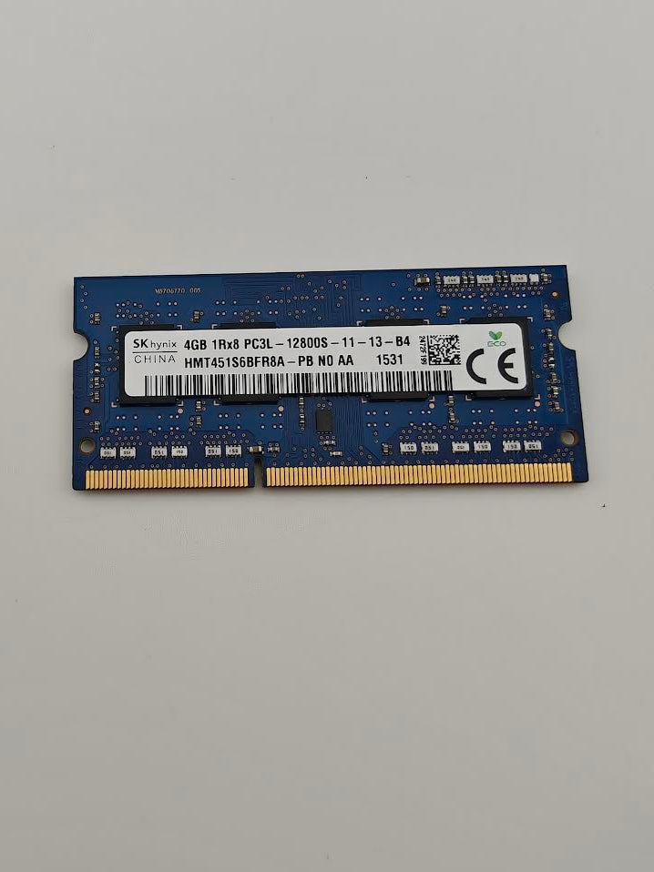 4GB 1Rx8 PC3-2400T DDR3 1600MHz SODIMM Laptop Memory Lot of 8 Mixed Brands