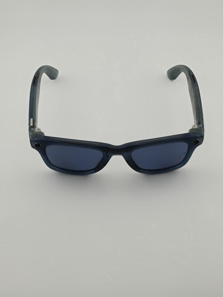 Ray-Ban Meta Wayfarer (Gen 1), Matte Jeans Transparent / Dusty Blue Excellent
