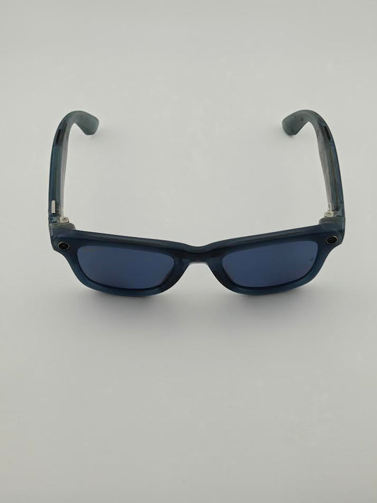 Ray-Ban Meta Wayfarer (Gen 1), Matte Jeans Transparent / Dusty Blue Excellent