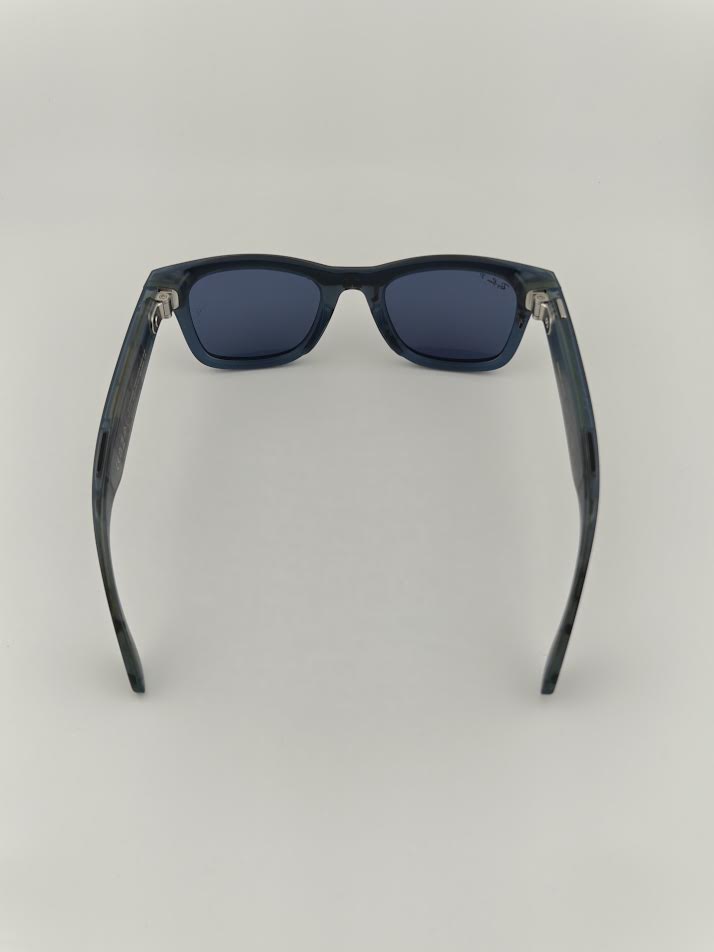 Ray-Ban Meta Wayfarer (Gen 1), Matte Jeans Transparent / Dusty Blue Excellent