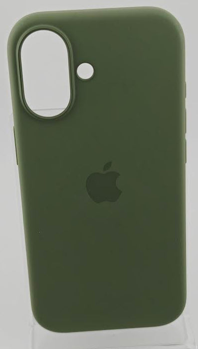 Apple - iPhone 17 Silicone Case with MagSafe - Light Moss
