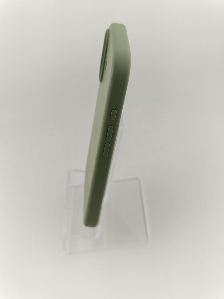 Apple - iPhone 17 Silicone Case with MagSafe - Light Moss