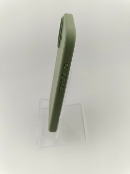 Apple - iPhone 17 Silicone Case with MagSafe - Light Moss