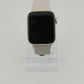 Apple Watch SE 2nd Gen 44mm Starlight Aluminum Case with Starlight Sport Band A2723 GPS Only MNTD3LL/A