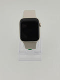 Apple Watch SE 2nd Gen 44mm Starlight Aluminum Case with Starlight Sport Band A2723 GPS Only MNTD3LL/A