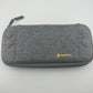 tomtoc Gray Padded Canvas Carrying Case for Nintendo Switch Console