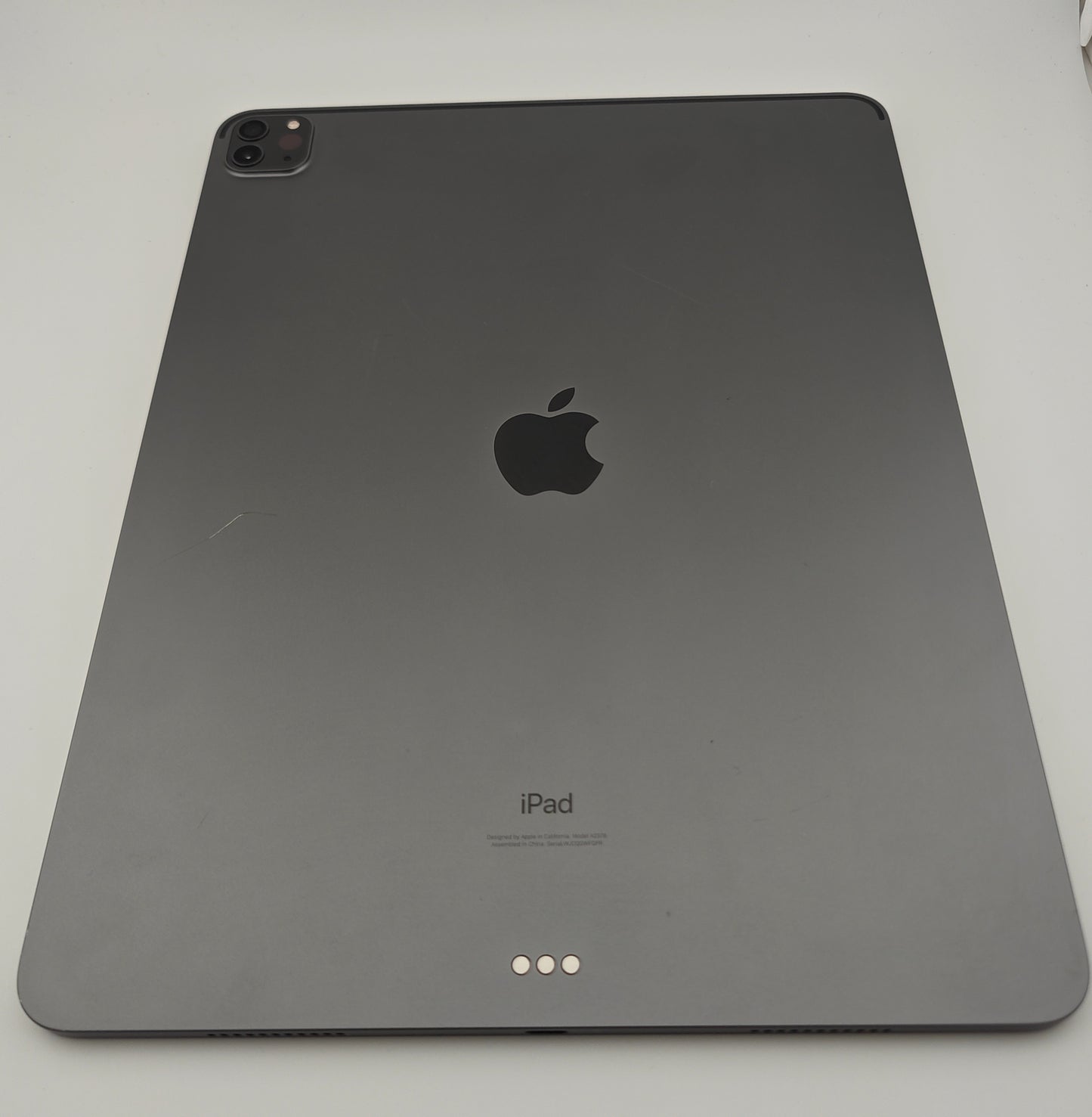 Apple iPad Pro 12.9 5th Generation 128GB WiFi A2378 MHNF3LL/A Space Gray Good