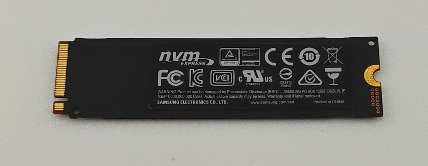 Samsung 970 EVO SSD 500gb MZ-V7E500 NVMe M.2 Internal Solid State Drive