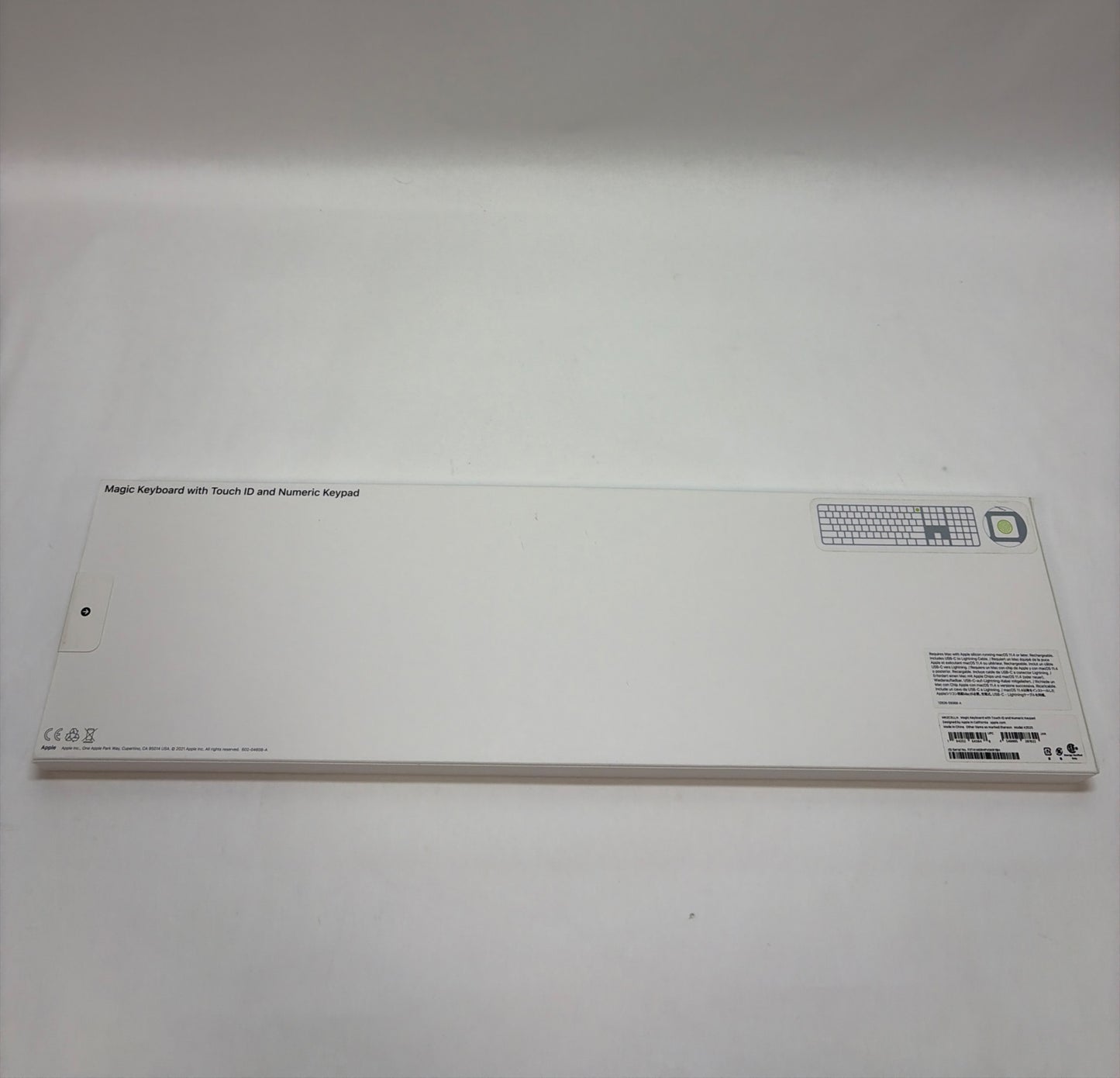 Apple Magic Keyboard with Touch ID and Numeric Keypad A2520 MK2C3LL/A