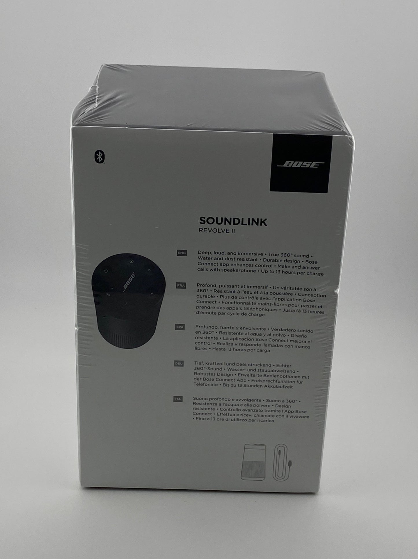 Bose SoundLink Revolve II Bluetooth Speaker NEW SEALED