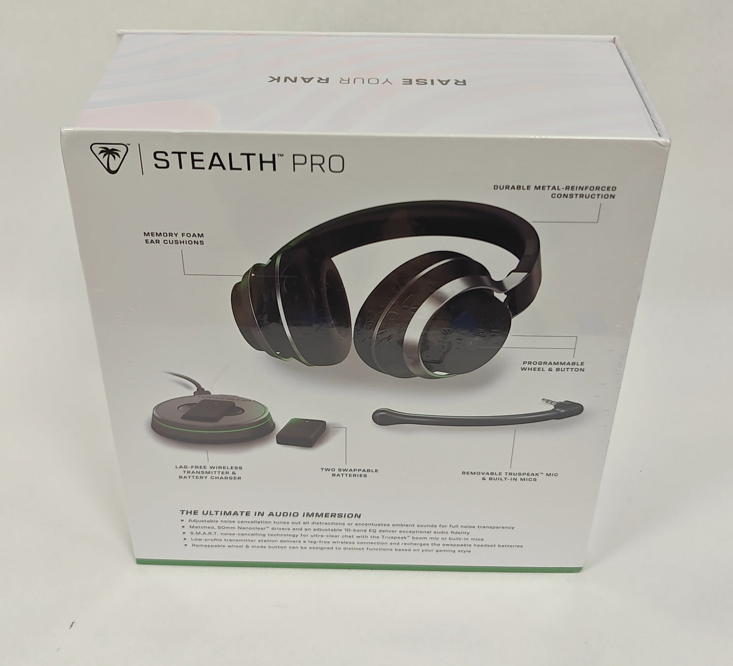 Turtle Beach Stealth Pro Wireless Noise Cancelling Gaming Headset Xbox New
