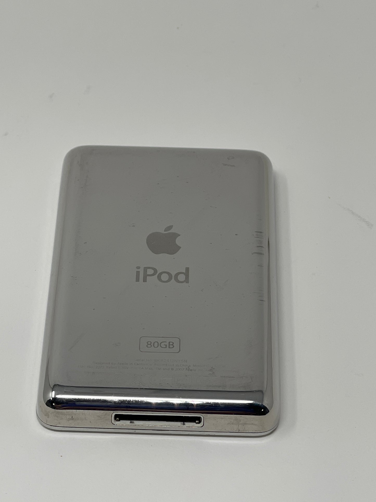 Apple iPod Classic 6th Generation 80GB Silver A1238 MB029LL/A Used