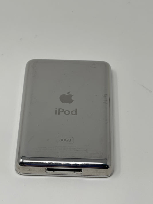Apple iPod Classic 6th Generation 80GB Silver A1238 MB029LL/A Used