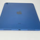 iPad 10th Generation 64GB WiFi Blue A2696 MPQ13LL/A