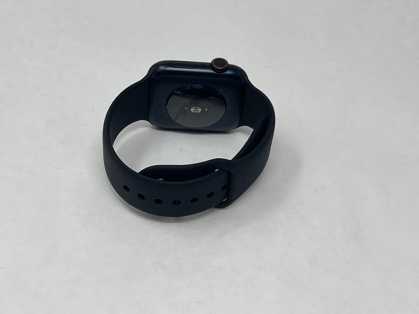 Apple Watch SE 2nd Gen 44mm Midnight Aluminum Case with Black Sport Band A2723 GPS Only