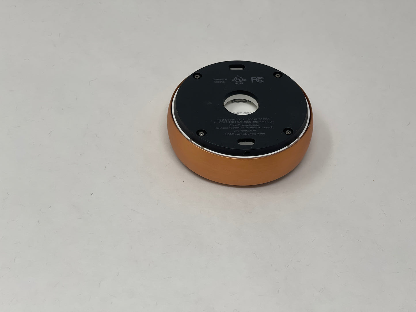 Nest Thermostat 3rd Generation T3021US Copper Good