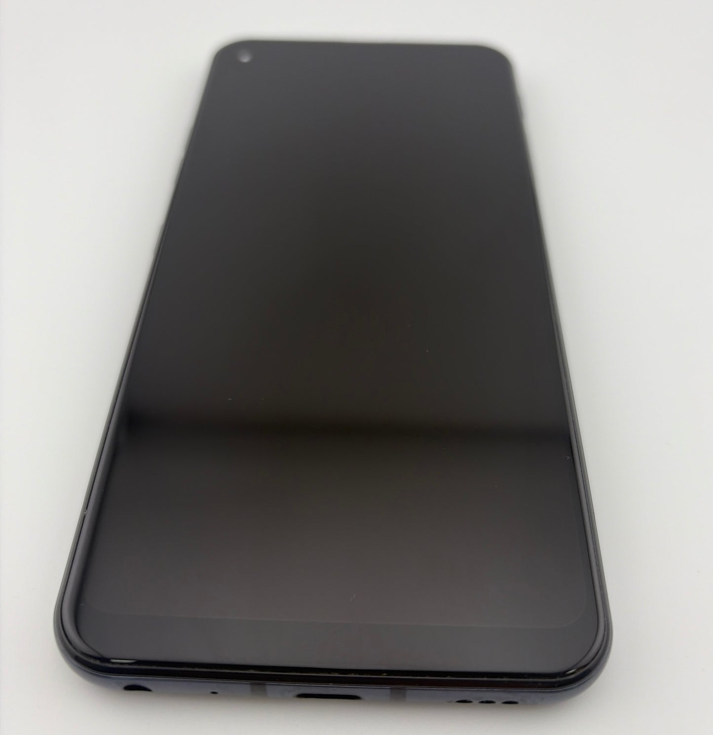 LG Q70 Verizon LMQ620VAB Mirror Black Good