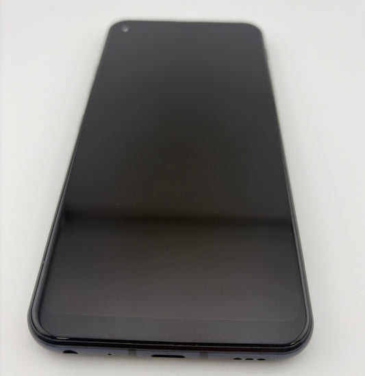 LG Q70 Verizon LMQ620VAB Mirror Black Good