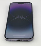 Apple iPhone 14 Pro 256GB Unlocked Deep Purple A2650 MQ1D3LL/A Used