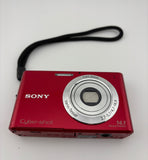 SONY Cybershot DSC-W330 Red Digital Camera