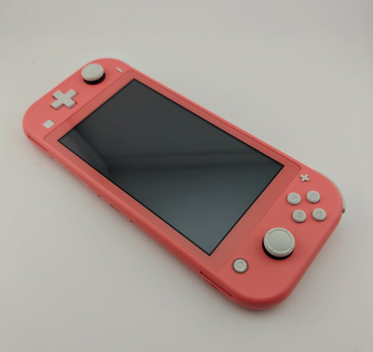 Nintendo Switch Lite Coral Pink Console Excellent