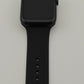 Apple Watch SE 2nd Gen 44mm Midnight Aluminum Case with Black Band A2723 GPS Only