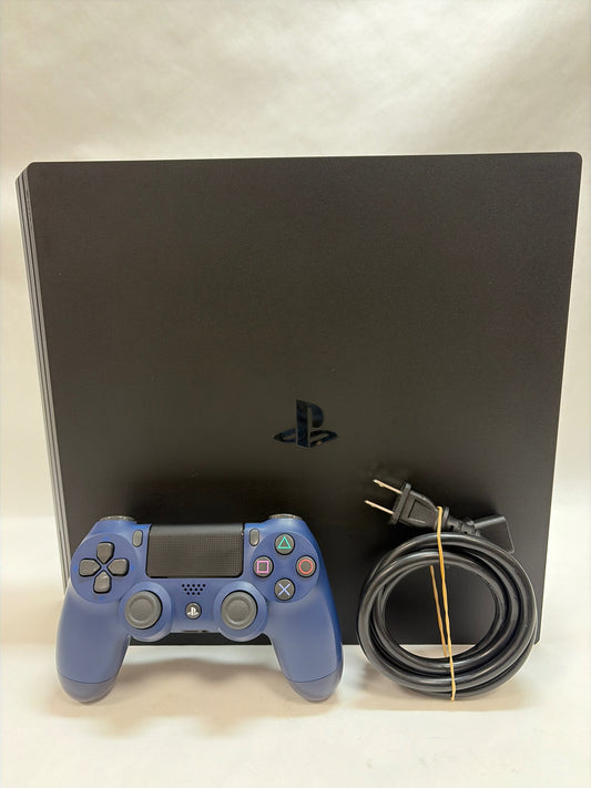 Sony PlayStation 4 Pro 1TB Black PS4 Console + 1 Controller Good