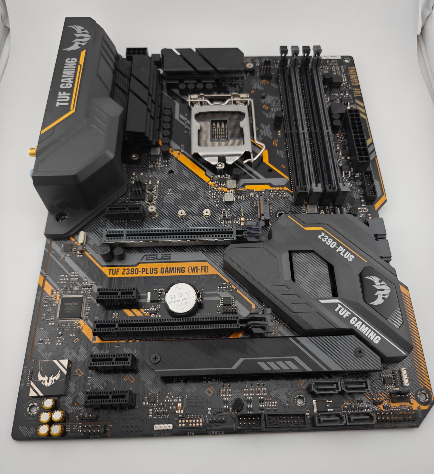 Asus TUF Z390-Plus Gaming Z390 LGA 1151 ATX Motherboard Black