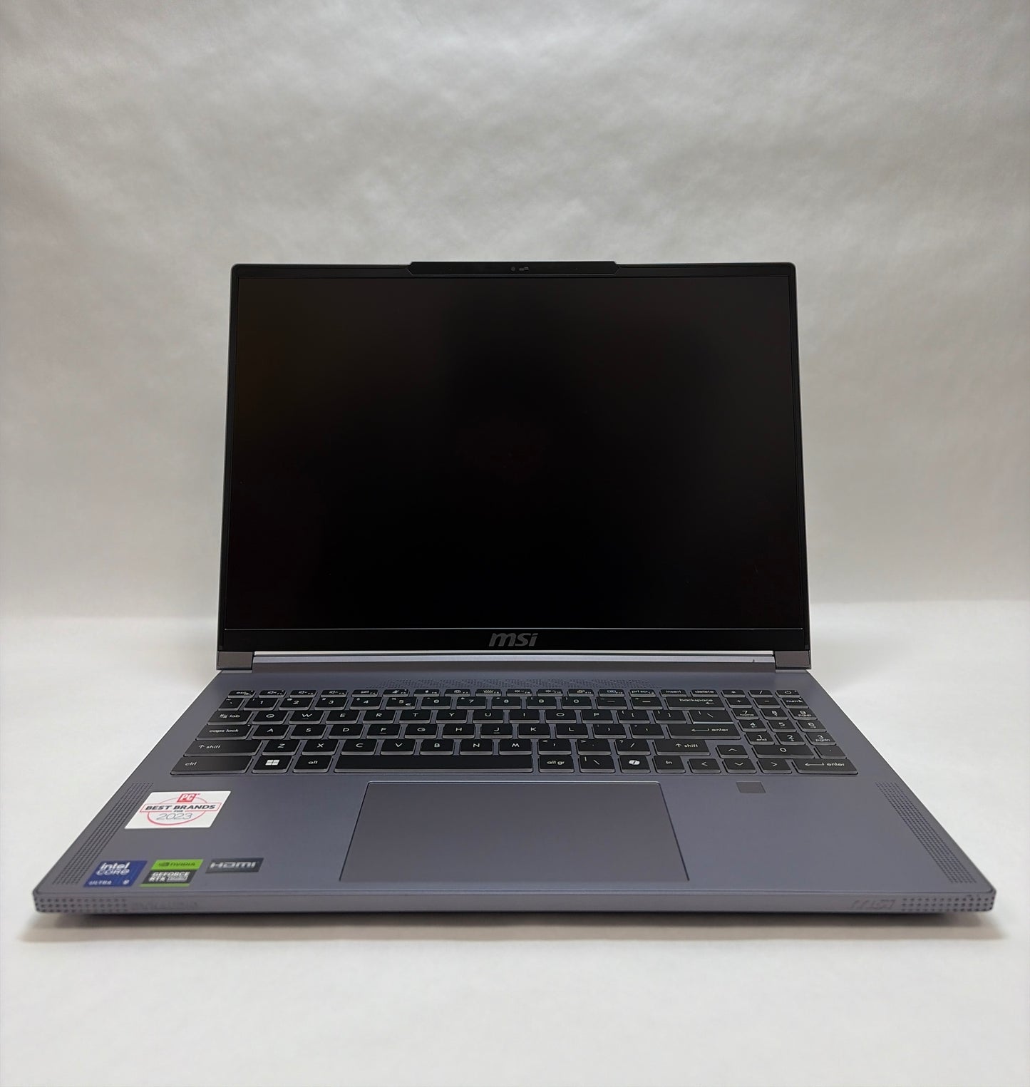 MSI Creator 16 4K AI Studio Intel Ultra 9 1TB SSD 32GB RAM RTX 4080 Gray