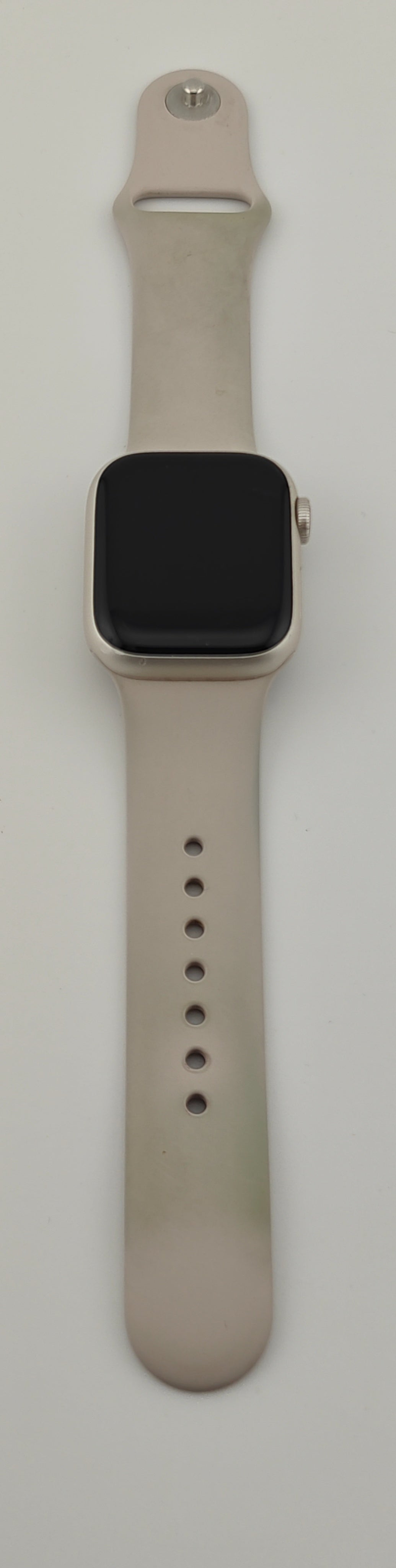 Apple Watch Series 7 41mm Starlight Aluminum Sport Band A2475 GPS Cellular