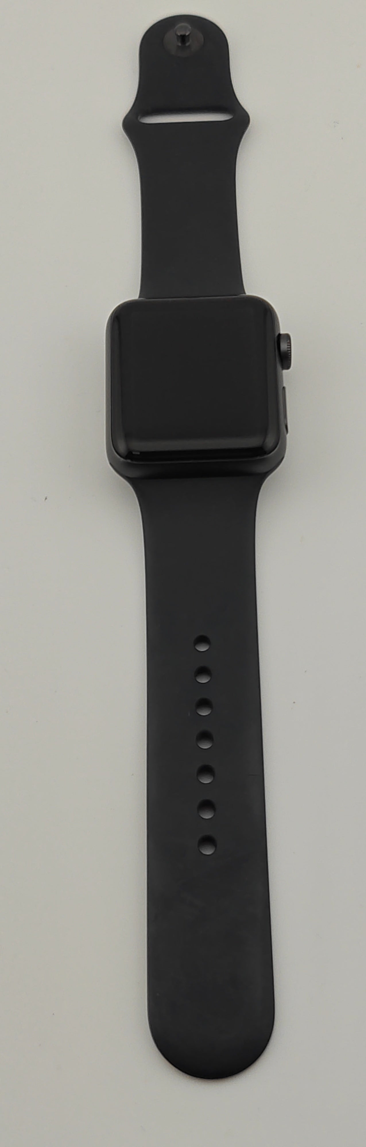 Apple Watch Series 3 42mm Space Gray Aluminum Black Sport Band GPS Cellular