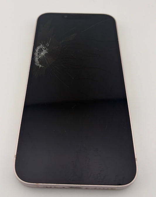 Apple iPhone 13 256GB Unlocked A2482 Pink Damaged AS-IS
