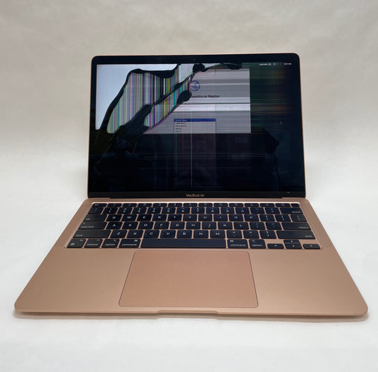 Apple Macbook Air 13in M1 256GB SSD 8GB RAM 7 Core GPU A2337 2020 Gold Defective