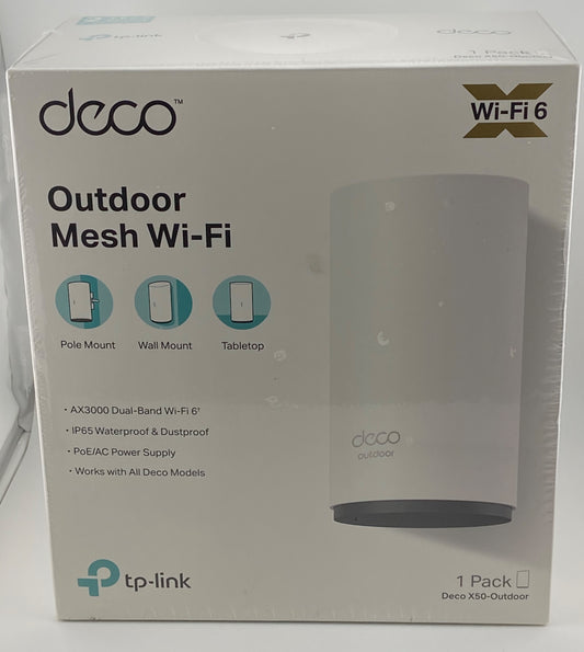 TP-Link Deco X50-Outdoor White New