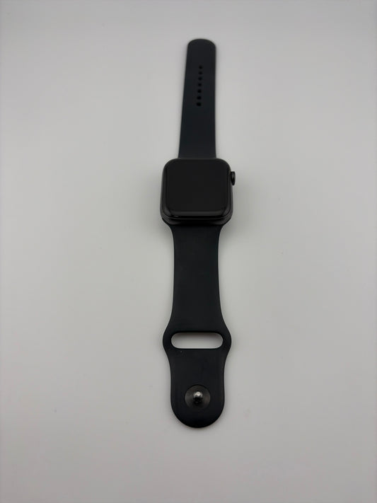 Apple Watch Series 5 44mm Space Gray Aluminum Case with Sport Band GPS Only Space Gray  Good