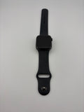 Apple Watch Series 5 44mm Space Gray Aluminum Case with Sport Band GPS Only Space Gray  Good