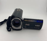 JVC Everio GZ-MG365BU Hybrid Camcorder Black Excellent