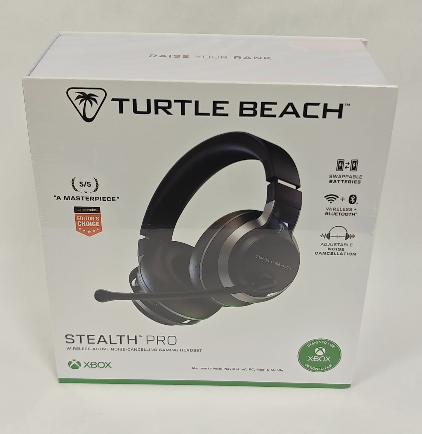 Turtle Beach Stealth Pro Wireless Noise Cancelling Gaming Headset Xbox New