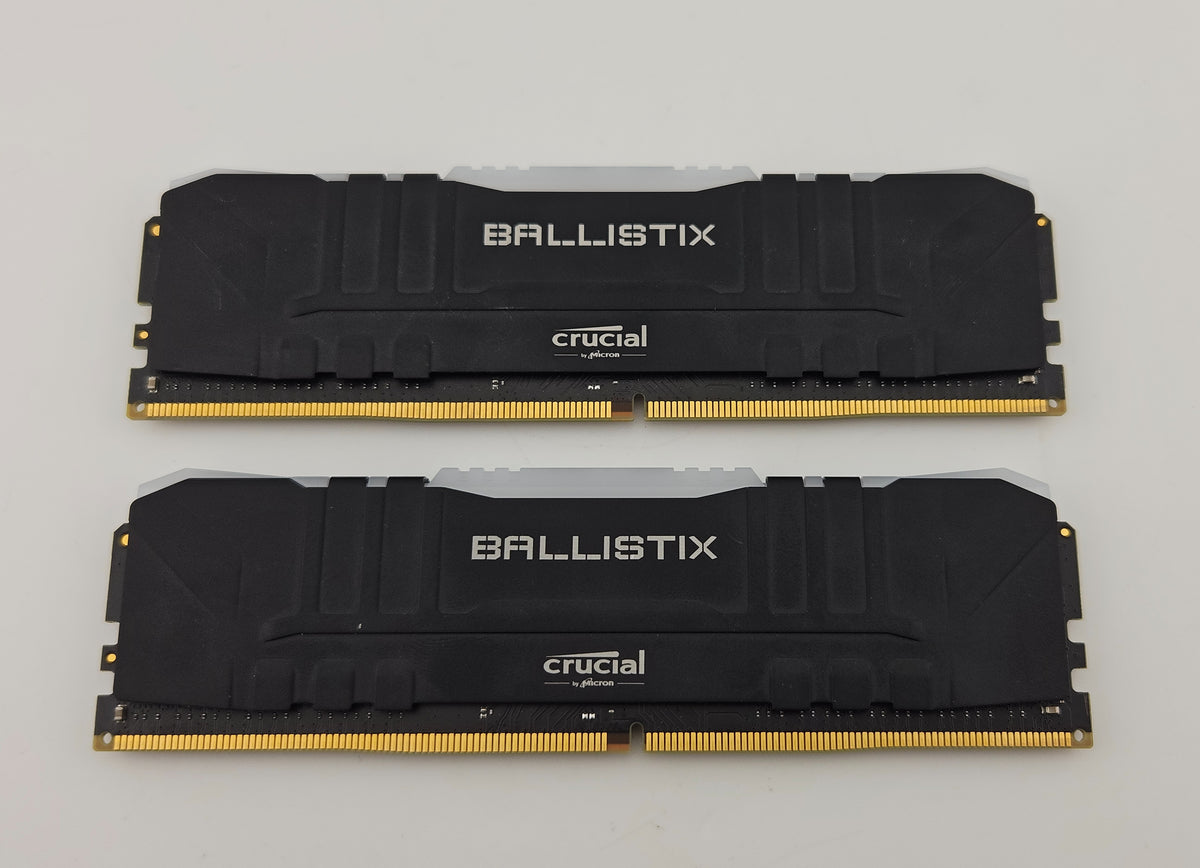 Crucial Ballistix 32GB (2 x 16GB) PC4-28800 DDR4-3600 Memory BL2K16G36C16U4B Black BL2K16G36C16U4B Excellent