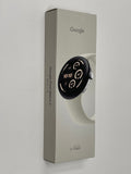 Google Pixel Watch 3 45mm LTE WiFi Polished Silver Case with Porcelain Active Bands GRY0E
