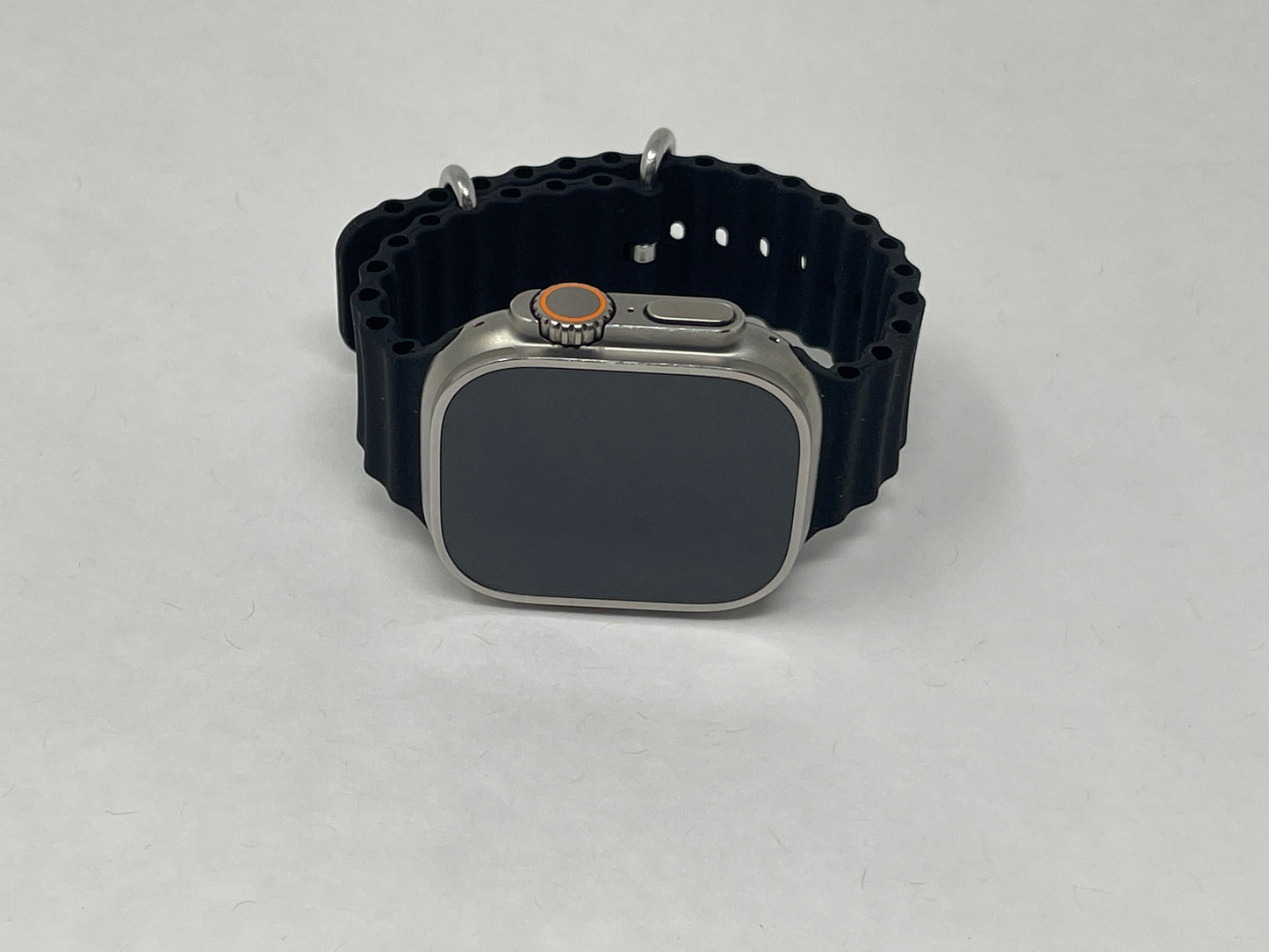 Apple Watch Ultra Titanium Case With Midnight Ocean Band 49MM A2622 Very Good